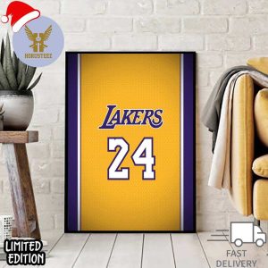 Welcome To 2024 Los Angles Lakers Fans NBA Home Decor Poster