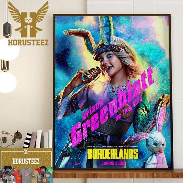 Ariana Greenblatt as Tiny Tina in Borderlands Official Poster Wall Decor Poster Canvas