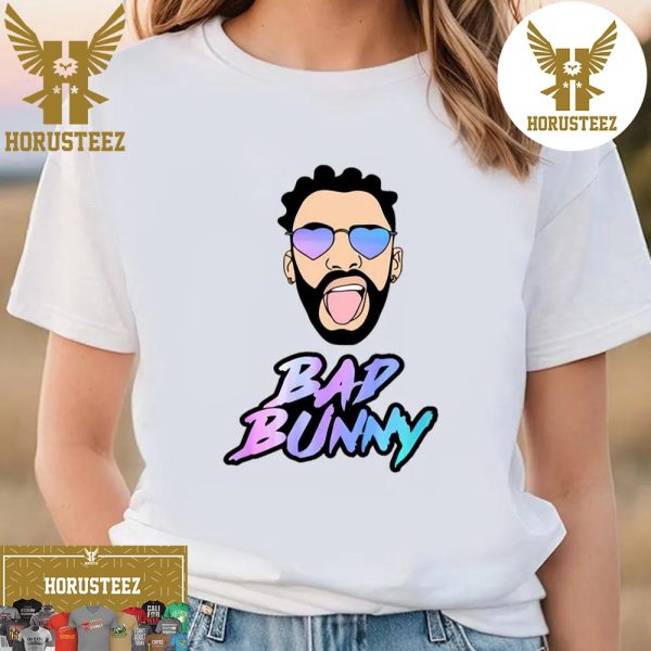 Bad Bunny Face Unisex T-Shirt