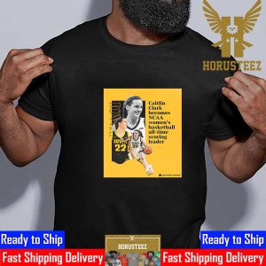 Caitlin Clark Becomes NCAA Womens Basketball All-Time Scoring Leader Classic T-Shirt