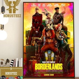 Chaos Loves Company The Live-Action Borderlands Official Poster Movie Wall Decor Poster Canvas