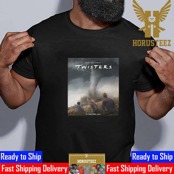 Chase Ride Survive Twisters Official Poster Classic T-Shirt