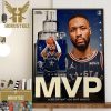 Damian Lillard Took Home Kia All Star MVP Honors In The Star-Studded 2024 NBA All-Star Game Wall Decor Poster Canvas