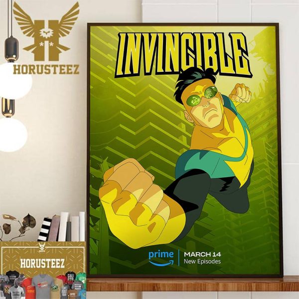 Invincible Season 2 Part 2B Official Poster Wall Decor Poster Canvas