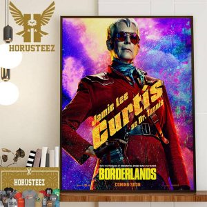 Jamie Lee Curtis as Dr Patricia Tannis in Borderlands Official Poster Wall Decor Poster Canvas
