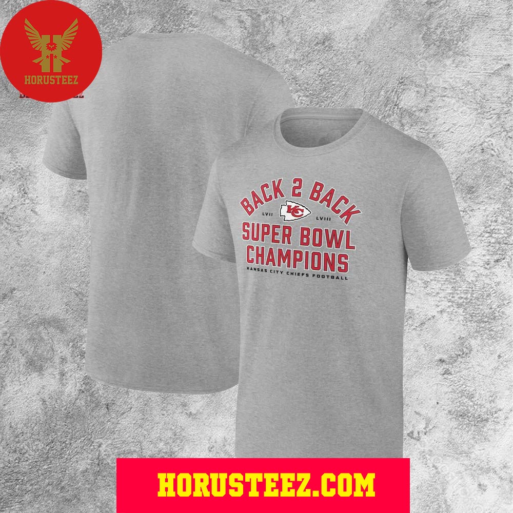 Kansas City Chiefs Fanatics Branded Back-To-Back Super Bowl Champions Unisex T-Shirt