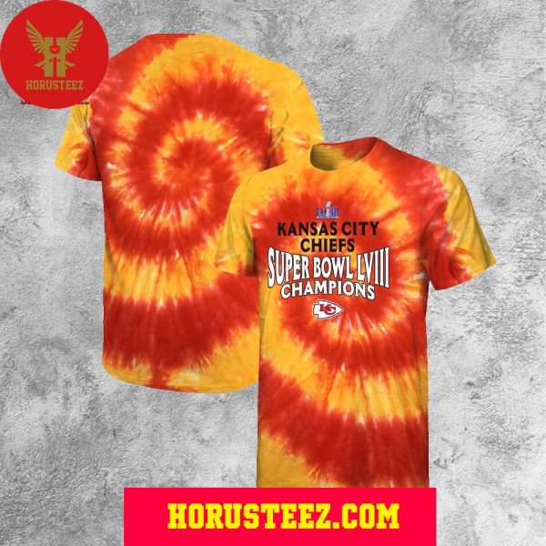 Kansas City Chiefs Majestic Threads Super Bowl LVIII Champion All Over Print Shirt