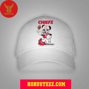 Kansas City Chiefs Mickey Mouse Super Bowl LVIII Champions Classic Hat Cap Snapback