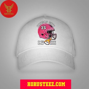 Kansas City Chiefs Super Bowl LVIII Football Champions Helmet Classic Hat Cap Snapback
