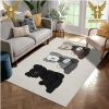 Kaws Skeleton Luxury Brand Collection Area Rug Living Room Carpet Home Decor