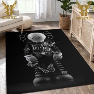 Kaws Wearing Rock Style Luxury Brand Collection Area Rug Living Room Carpet Home Decor