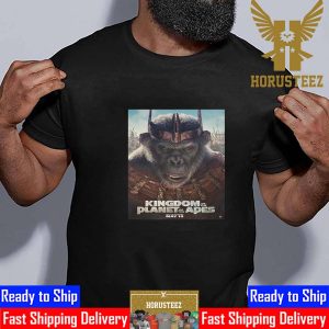Kevin Durand As Proximus Caesar In Kingdom Of The Planet Of The Apes Official Poster Classic T-Shirt