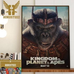 Kevin Durand As Proximus Caesar In Kingdom Of The Planet Of The Apes Official Poster Wall Decor Poster Canvas