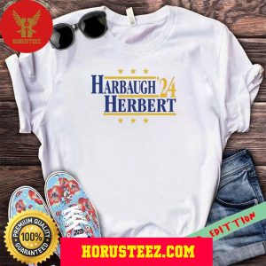Los angeles Chargers Harbaugh And Herbert 24 Unisex T-Shirt