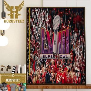 Never A Doubt Patrick Mahomes Is The Winner Super Bowl LVIII Wall Decor Poster Canvas