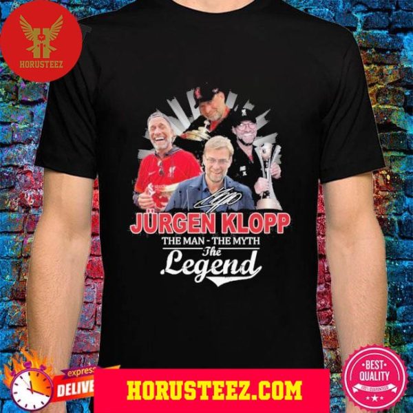 Official Jurgen Klopp The Man The Myth The Legend Liverpool Unisex T-Shirt