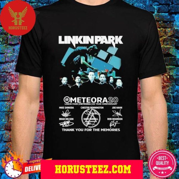 Official Linkin Park Meteora 20 Year Anniversary Thank You For The Memories Unisex T-Shirt