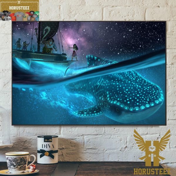 Official Poster Moana 2 First Concept Art 2024 Of Disney Wall Decor Poster Canvas