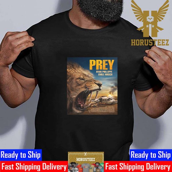 Official Poster Prey Movie With Starring Ryan Phillippe And Emile Hirsch Classic T-Shirt