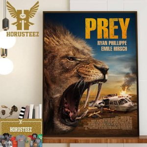 Official Poster Prey Movie With Starring Ryan Phillippe And Emile Hirsch Wall Decor Poster Canvas