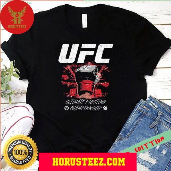 Official UFC Fighting Championship Grunge Fist Unisex T-Shirt