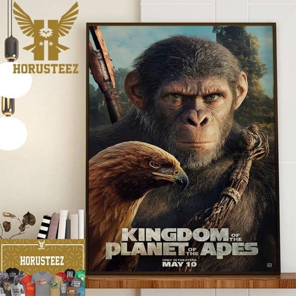Owen Teague as Noa In Kingdom Of The Planet Of The Apes Official Poster Wall Decor Poster Canvas