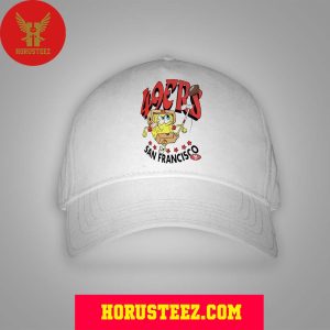 San Francisco 49ers Super Bowl LVIII Champions x Spongebob Squarepants Classic Hat Cap Snapback