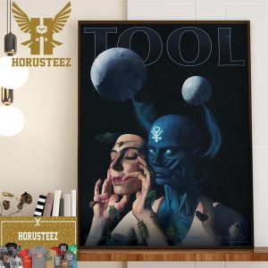 TOOL Effing TOOL At The Save Mart Center In Fresno CA With ELDER February 10th 2024 Wall Decor Poster Canvas