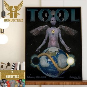 TOOL effing TOOL At The Toyota Arena In Ontario CA With ELDER February 17th 2024 Wall Decor Poster Canvas