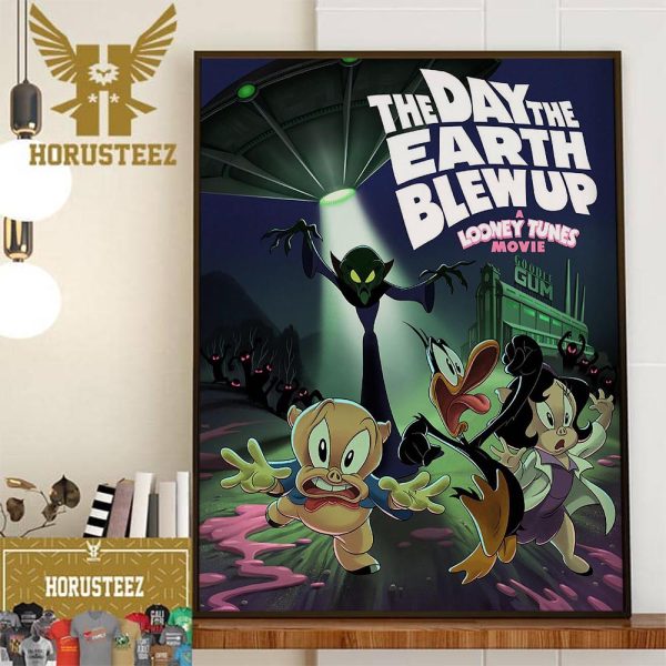 The Day The Earth Blew Up A Looney Tunes Movie Official Poster Wall Decor Poster Canvas