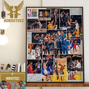The Young Stars Showed Out At NBA Panini Rising Stars Wall Decor Poster Canvas