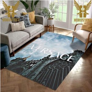 Versace Art Cathedrale Area Rug Living Room Rug US Gift Decor