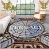 Versace Black And Gold Area Rug Carpet