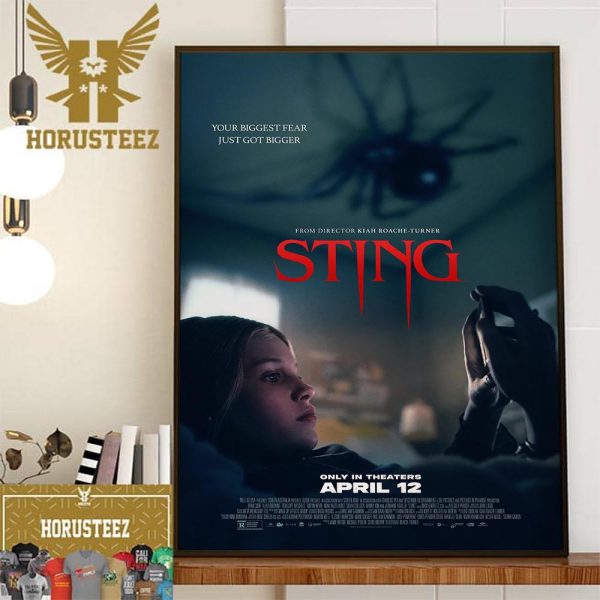 Your Biggest Fear Just Got Bigger Sting Official Poster Wall Decor Poster Canvas