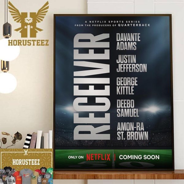A Netflix Sports Series From The Producers Of Quarterback Receiver New Poster Decor Wall Art Poster Canvas