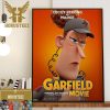Chris Pratt As Garfield In The Garfield Movie Official Poster Decor Wall Art Poster Canvas