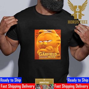 Chris Pratt As Garfield In The Garfield Movie Official Poster Essential T-Shirt