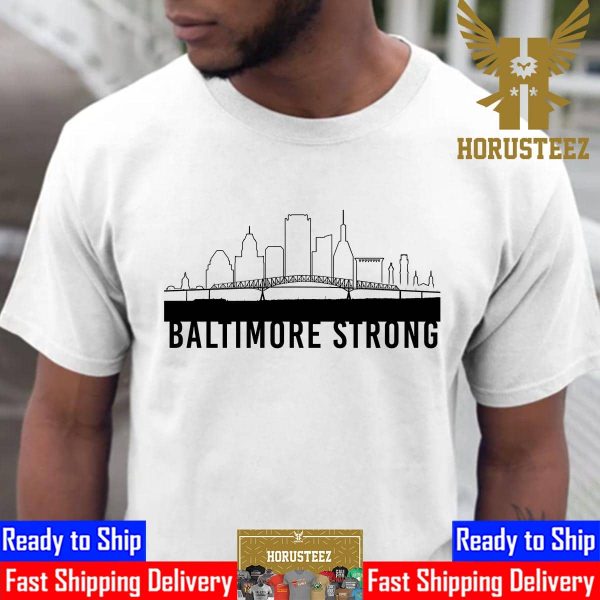 Francis Scott Key Bridge Baltimore Strong Classic T-Shirt