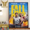 Fall Hard The Fall Guy Official Poster With Starring Ryan Gosling And Emily Blunt Wall Decor Poster Canvas