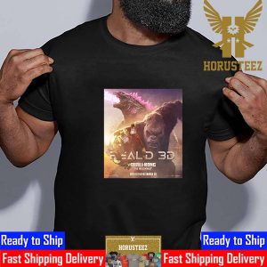 Godzilla x Kong The New Empire RealD 3D Official Poster Classic T-Shirt