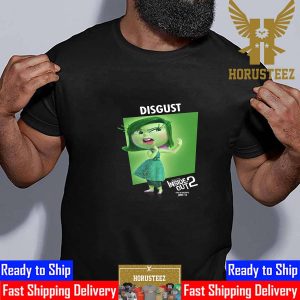 Liza Lapira Voices Disgust In Inside Out 2 Disney And Pixar Official Poster Classic T-Shirt