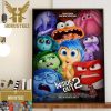 Liza Lapira Voices Disgust In Inside Out 2 Disney And Pixar Official Poster Wall Decor Poster Canvas
