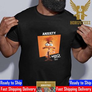 Maya Hawke Voices Anxiety In Inside Out 2 Disney And Pixar Official Poster Classic T-Shirt