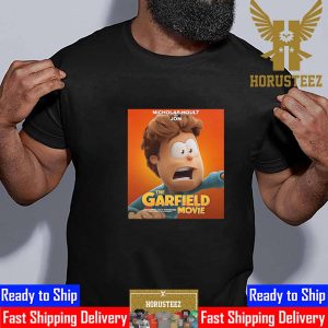Nicholas Hoult As Jon In The Garfield Movie Official Poster Essential T-Shirt
