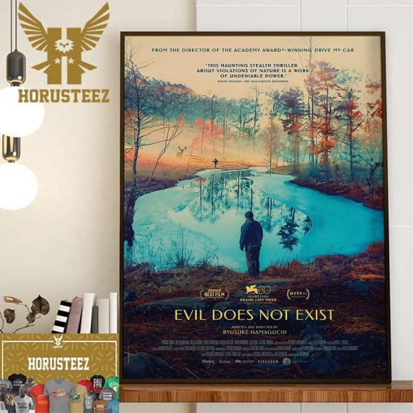 Official Poster Evil Does Not Exist Decor Wall Art Poster Canvas
