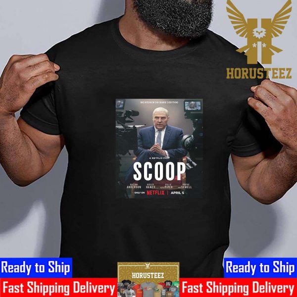 Official Poster Scoop Premieres April 5 on Netflix Essential T-Shirt