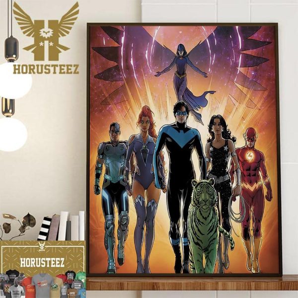 Official Poster Teen Titans A Live-Action Movie Wall Decor Poster Canvas