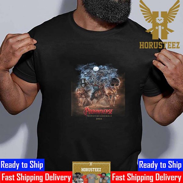 Poohniverse Monsters Assemble Official Poster Classic T-Shirt