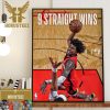 The Houston Rockets Are On A 10-Game Winning Streak Decor Wall Art Poster Canvas
