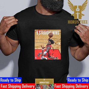 The Houston Rockets 9 Straight Wins Essential T-Shirt